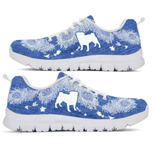 Pug Sneaker, Pug Dog Lovers Sneakers Running Shoes Gift Women Men, Pug Shoes