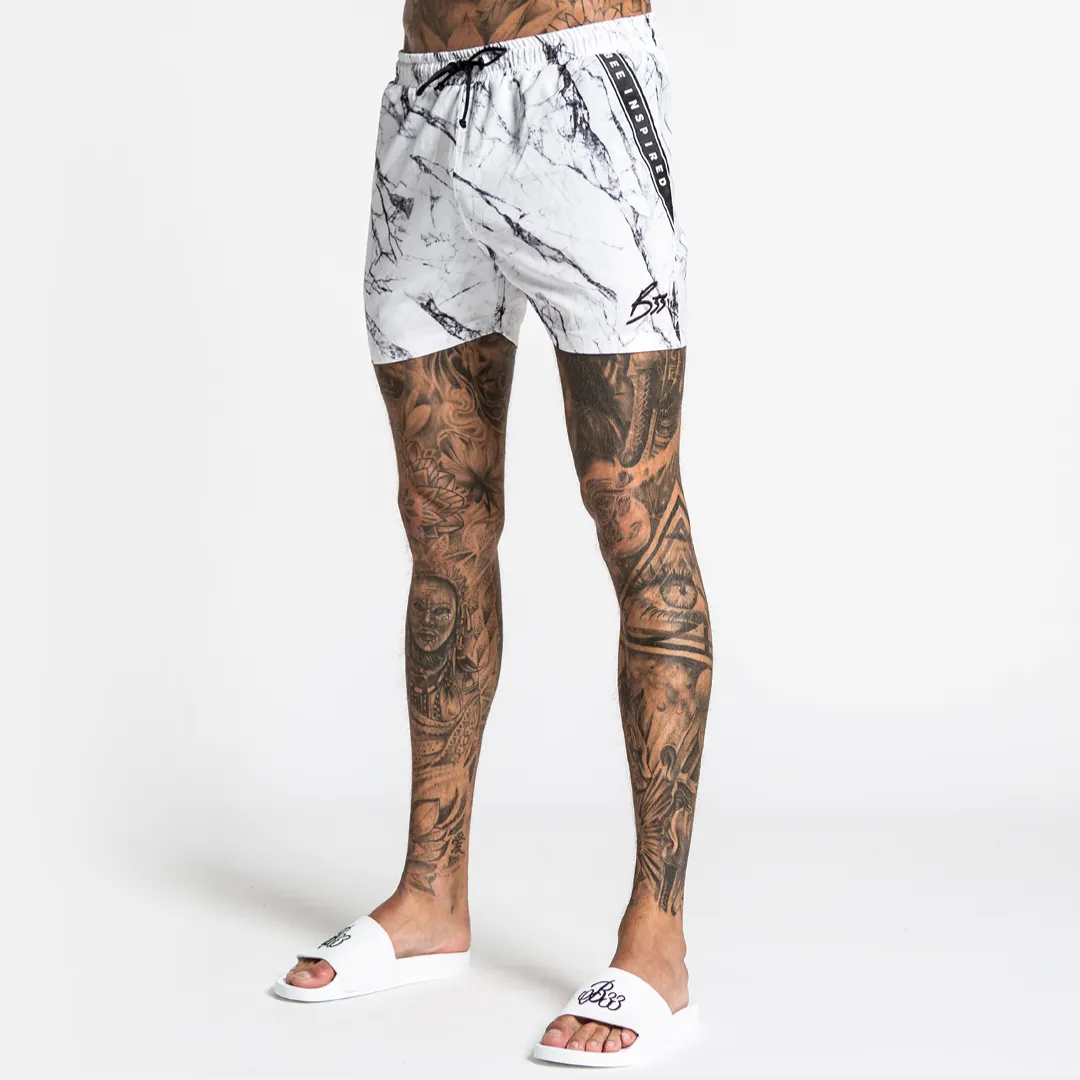Redan Swim Short - Marble