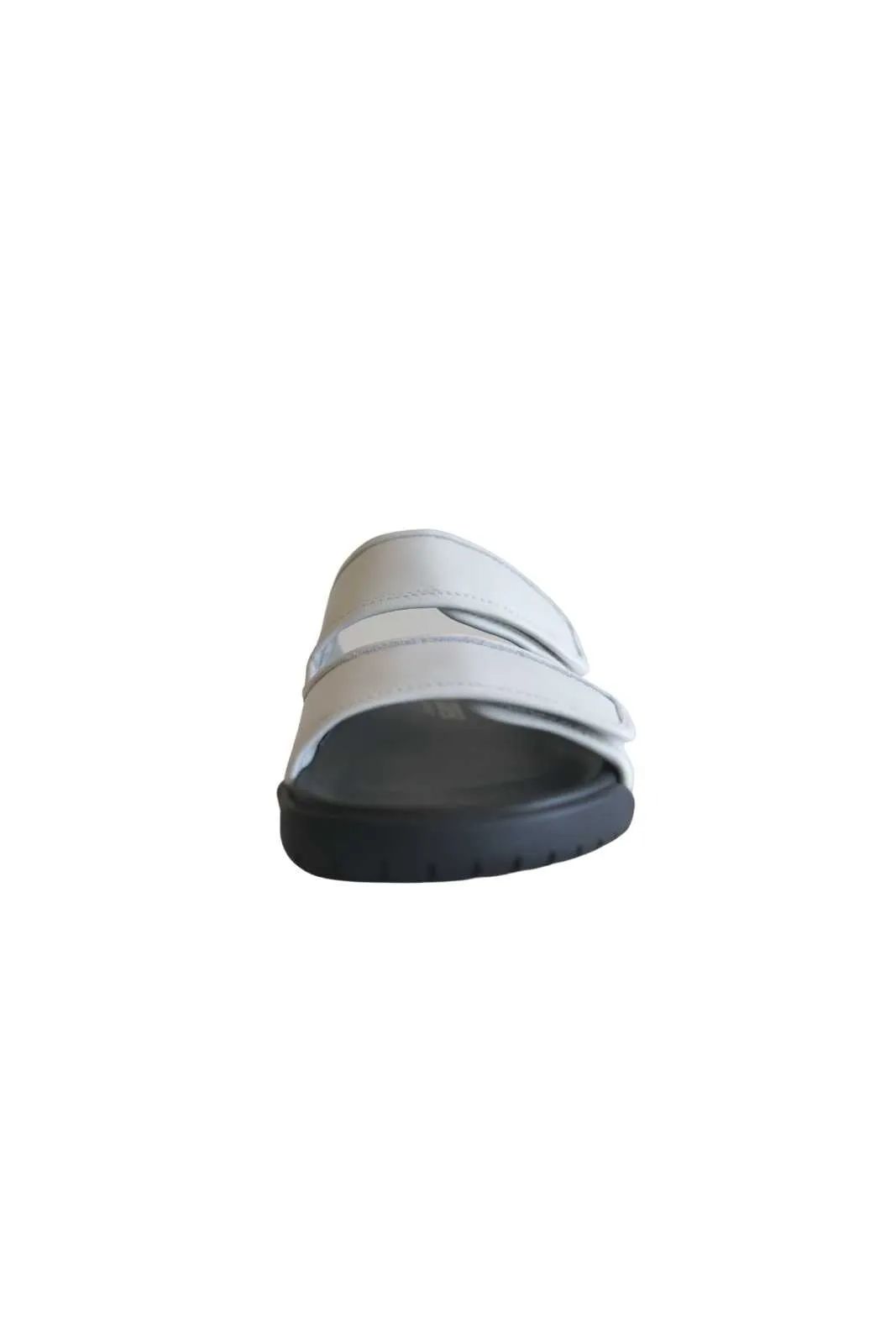Slide V Nappa Plonge White