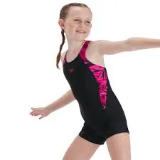 Speedo Girls H Boom Splice Lgsuit