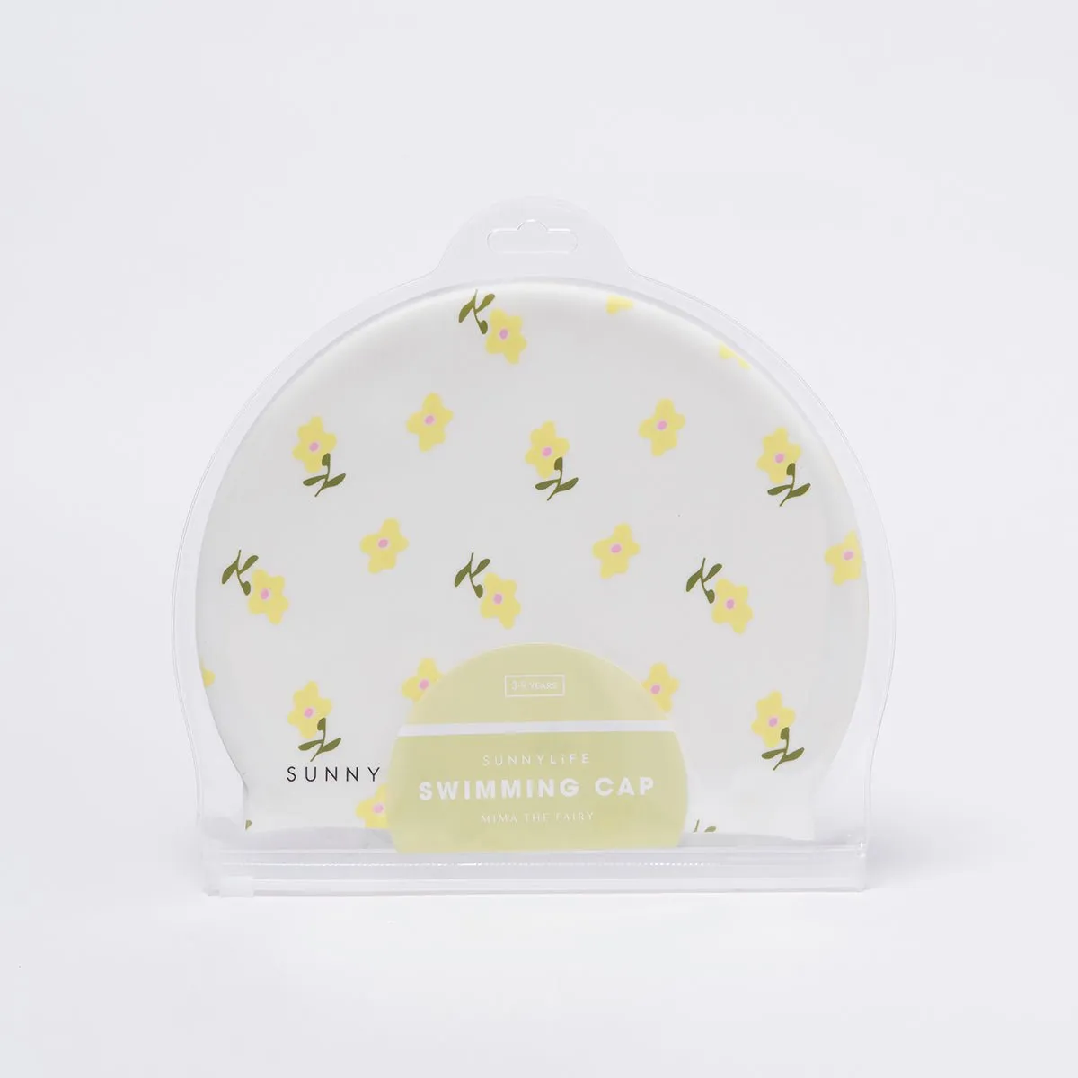 SUNNYLiFE Yellow Color Shaped Swimming Cap  Mima The Fairy Lemon