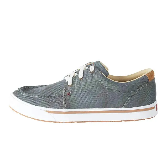 Twisted X Mens Green Camo Kicks Casual Shoes