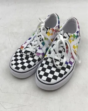 Vans Women's Old Skool Multicolor Skateboarding Shoes - Size 7.5