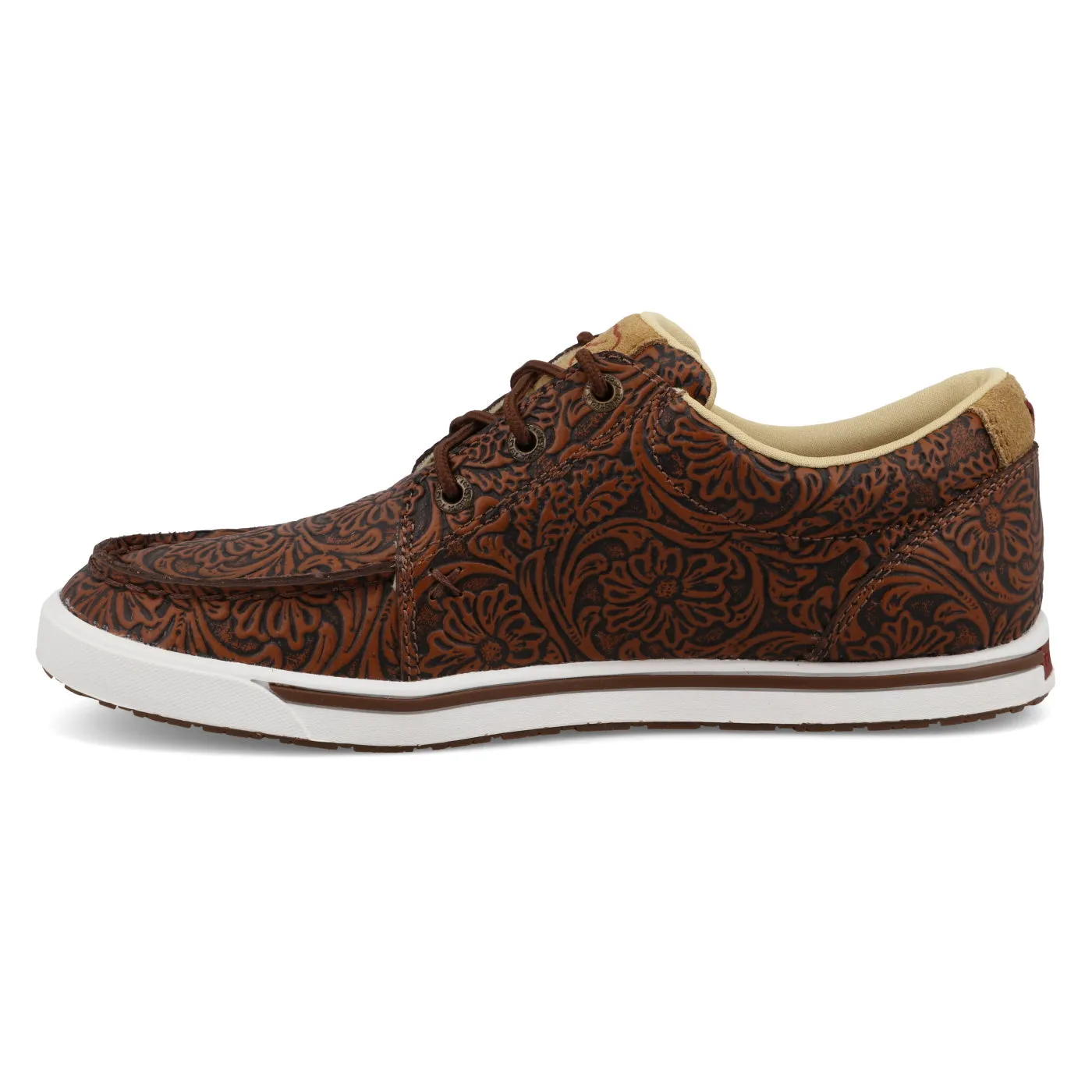 Women's Twisted X Tooled Brown Kicks